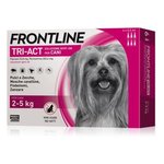 Frontline Tri-act cani 2-5 kg